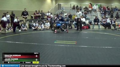 92 lbs Round 2 (4 Team) - Deacon Morgan, Rochester vs Asher Raimer, Grandville