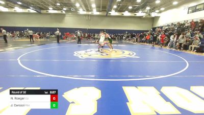 165 lbs Round Of 32 - Nick Roeger, Castleton vs Jack Carozzi, Plymouth