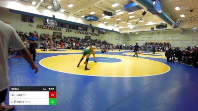 135 lbs Round Of 32 - Bryce Luna, St. Francis vs Leo Macias, Kingsburg