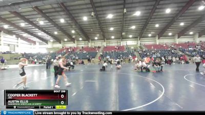 132 lbs Semifinal - Cooper Blackett, JWC vs Austin Ellis, Sanderson Wrestling Academy