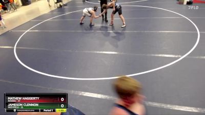 215 lbs Semis & 1st Wrestleback (8 Team) - Mathew Haggerty, Rogers vs Jameson Clennon, Westfield