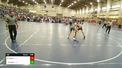 132 lbs Cons. Round 2 - Addison Law, Syracuse vs Broc Bond, Skyridge