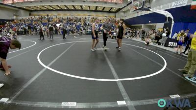 80-85 lbs Rr Rnd 1 - BlakeLee Smith, Hinton Takedown Club vs Rowdie Peck, Hinton Takedown Club