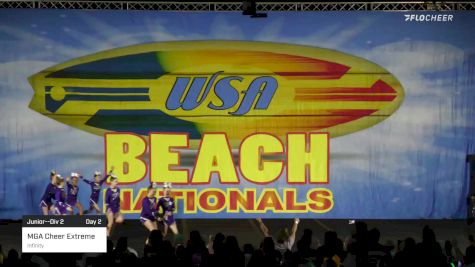 MGA Cheer Extreme - Infinity [2022 Junior--Div 2 Day 2] 2022 WSA Beach Nationals