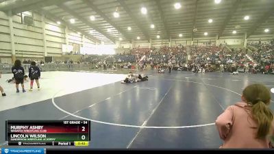 54 lbs 3rd Place Match - Lincoln Wilson, Sanderson Wrestling Academy vs Murphy Ashby, Wasatch Wrestling Club