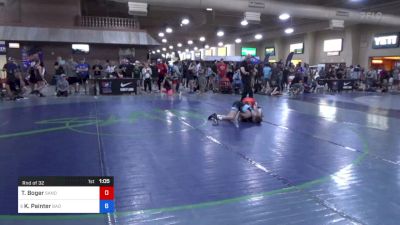 48 kg Rnd Of 32 - Takoda Boger, Sanderson Wrestling Academy vs Kagan Painter, Bad Karma Wrestling Club