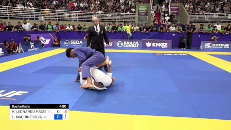 KENNEDY LEONARDO MACIEL vs LUCAS MAQUINÉ SILVA 2024 Brasileiro Jiu-Jitsu IBJJF