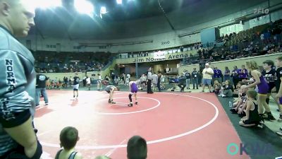 68 lbs Rr Rnd 1 - Adam Wilson, Bristow Youth Wrestling vs Zeke Jansing, Norman Grappling Club