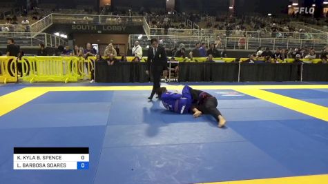 KELSEY KYLA B. SPENCE vs LUANDRA BARBOSA SOARES 2024 Pan Jiu Jitsu IBJJF Championship