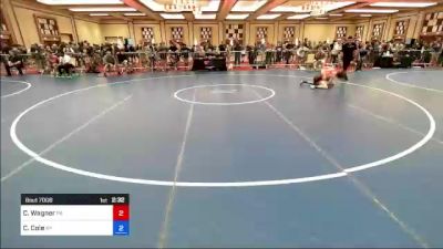 120 lbs Rr Rnd 1 - Carson Wagner, Pa vs Caleb Cole, Ny