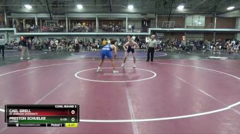 157 lbs Cons. Round 2 - Cael Grell, St. Ambrose University vs Preston Schuelke, Luther