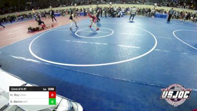 100 lbs Consi Of 8 #1 - Hayliee Roy, Comanche vs Silver Belvin, Smith Wrestling Academy