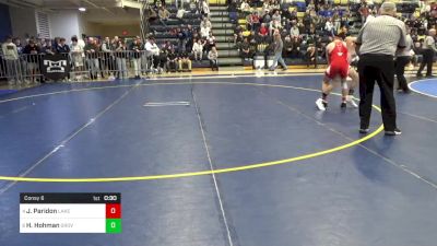 133 lbs Consy 6 - Jayce Paridon, Lake Highland Prep-FL vs Hudson Hohman, Grove City