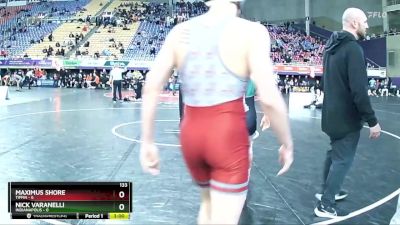 133 lbs Placement (4 Team) - Nick Varanelli, Indianapolis vs Maximus Shore, Tiffin