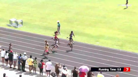 Youth Girls' 100m, Prelims 2 - Age 17-18