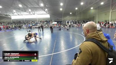 138 lbs Champ. Round 2 - Onyx Kunsaitis, East Idaho Elite vs Colby Tennant, Fremont Wrestling Club