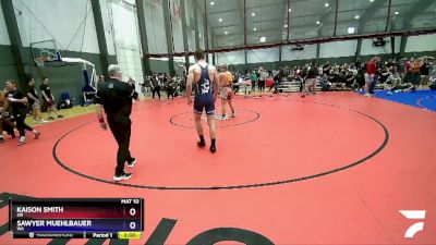 215 lbs Cons. Round 4 - Kaison Smith, OR vs Sawyer Muehlbauer, WA