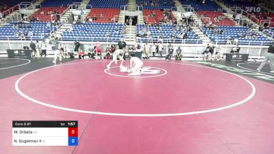 126 lbs Cons 8 #1 - Matthew Orbeta, California vs Nathan Gugelman II, Idaho