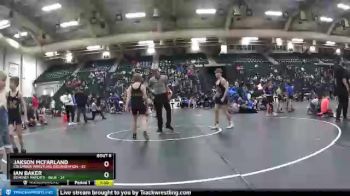 110 lbs Round 3 (6 Team) - Jakson McFarland, Columbus Wrestling Organization vs Ian Baker, Kearney Matcats - Blue