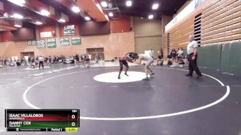 184 lbs 5th Place Match - Danny Cox, Palomar vs Isaac Villalobos, Bakersfield