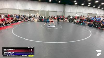 106 lbs Placement Matches (8 Team) - Atlee DeWitt, Iowa vs Eric Casula, Oklahoma Red