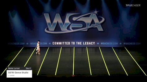 5678! Dance Studio - J. Jones [2022 Senior Lyrical Day 2] 2022 WSA South Dakota