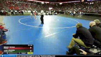 D2-145 lbs 5th Place Match - Brady Schuh, Monroe vs Luke Kramer, Prairie Du Chien