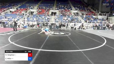 120 lbs Rnd Of 32 - Rowdy Neighbor, Iowa vs Chase Mills, Minnesota