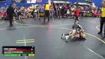 52 lbs Round 1 (4 Team) - Grayden Schloemann, Team Gotcha vs Tony Tinervia, Mat Monsters
