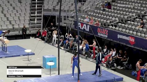 David Shamah - Still Rings, WOGA - 2021 US Championships