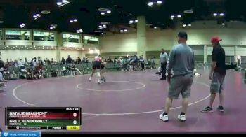 145 lbs Round 5 (10 Team) - Gretchen Donally, Montana vs Natalie Beaumomt, Charlie`s Angels-IL Pink
