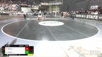 2A 220 lbs Quarterfinal - Averie Sikes, Anacortes vs Eriberto Mojica, Centralia