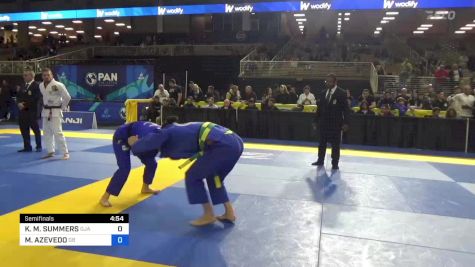 KARI M. SUMMERS vs MARIANA AZEVEDO 2024 Pan Jiu Jitsu IBJJF Championship