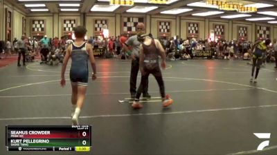 91 lbs Cons. Round 1 - Seamus Crowder, Pride WC vs Kurt Pellegrino, Shore Thing