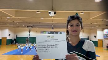 Archbishop Shaw High School [Game Day Medium Varsity Coed] 2021 UCA January Virtual Challenge