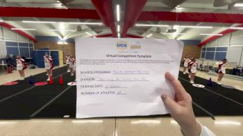 Plymouth Whitemarsh High School [Game Day Large Varsity - Non Tumble] 2021 UCA January Virtual Challenge