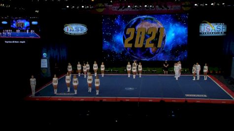 Top Gun All Stars - Orlando - Angels [2021 L6 Senior Open Small Coed Finals] 2021 The Cheerleading Worlds