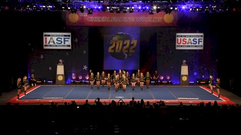 Casablanca Cheer (England) - Cosmic 5 [2022 L5 International Open All Girl Semis] 2022 The Cheerleading Worlds