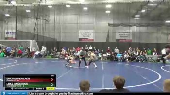 90 lbs Round 2 (4 Team) - Luke Anderson, Tennessee White vs Evan Erpenbach, Iowa Blue