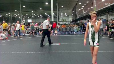 72 lbs Round 2 (8 Team) - Crew Mussleman, U2 Upstate Uprising Blue vs Max Bartlebaugh, Dueling Bandits