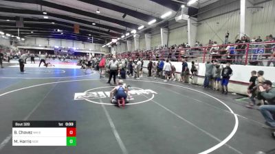 95 lbs Consi Of 8 #2 - Brandon Chavez, NM Bad Boyz vs Mace Harris, Norwood Mavericks