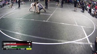 150 lbs Quarterfinal - Cooper Arehart, Neligh-Oakdale vs Kamden Boyles, 2TG