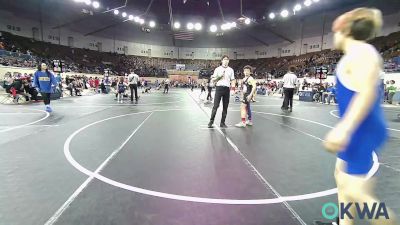 105 lbs Consi Of 8 #2 - Max Madrid, Team Tulsa Wrestling Club vs William Calhoun, OKC Saints Wrestling