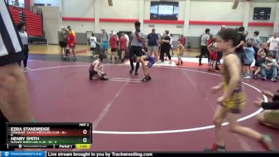 8U - 63 lbs Round 3 (6 Team) - Henry Smith, Elevate Wrestling Club - 8U vs Ezra Standridge, Lionheart Youth Wrestling Club - 8U