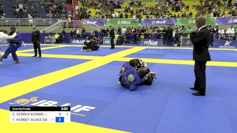 CHRISTOPHER DENNIS KERBIS vs TONY HERBET ALVES DA SILVA 2024 Brasileiro Jiu-Jitsu IBJJF