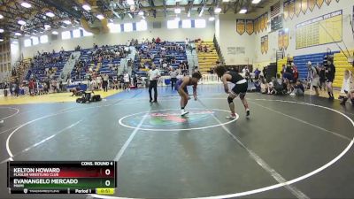 165 lbs Cons. Round 4 - Evanangelo Mercado, Miami vs Kelton Howard, Flagler Wrestling Club