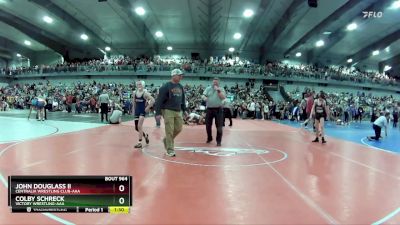 95 lbs Semifinal - John Douglass Ii, Centralia Wrestling Club-AAA vs Colby Schreck, Victory Wrestling-AAA