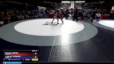 138 lbs Round 3 (16 Team) - Elijah Cortez, SCVWA vs Carlos Vasquez, MDWA