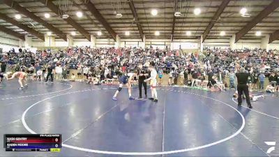 170 lbs 5th Place Match - Nash Gentry, MT vs Kaden Moore, UT