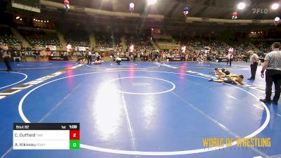 95 lbs Round Of 16 - Camron Duffield, Thoroughbred Wrestling Academy vs Arseni Kikiniou, Poway